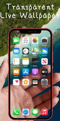 Transparent Live Wallaper android App screenshot 2