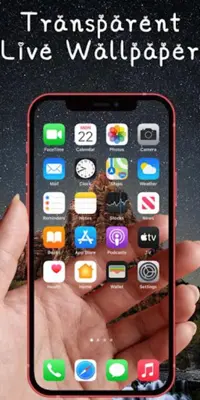 Transparent Live Wallaper android App screenshot 3