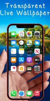 Transparent Live Wallaper android App screenshot 5