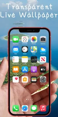 Transparent Live Wallaper android App screenshot 6