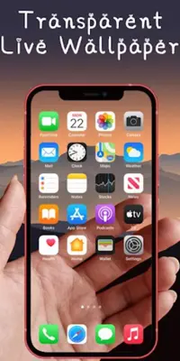 Transparent Live Wallaper android App screenshot 7
